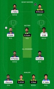 India Vs Pakistan Dream XI Team