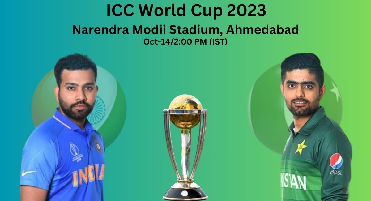 India Vs Pakistan ICC World Cup 2023