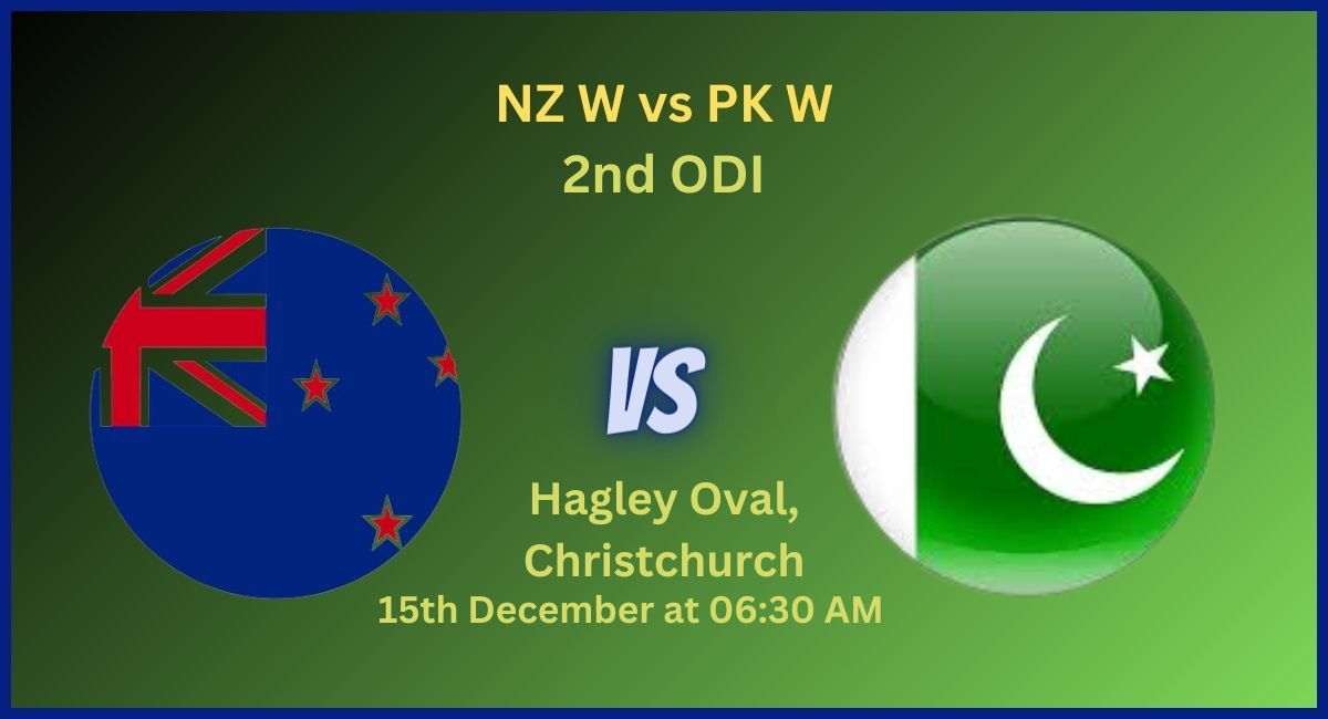 NZ-W vs PAK-W 2nd ODI
