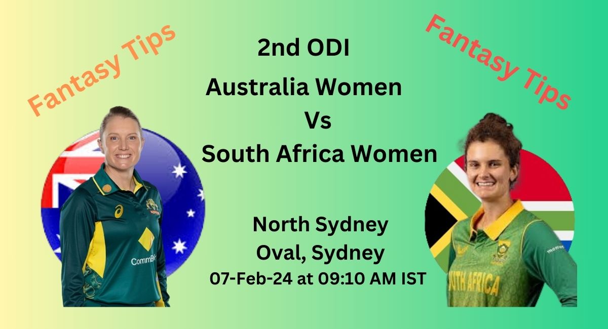 Australia Women Vs South Africa Women, 2nd ODI Match