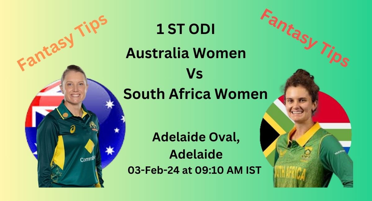 Australia Women Vs South Africa Women, 1st ODI Match